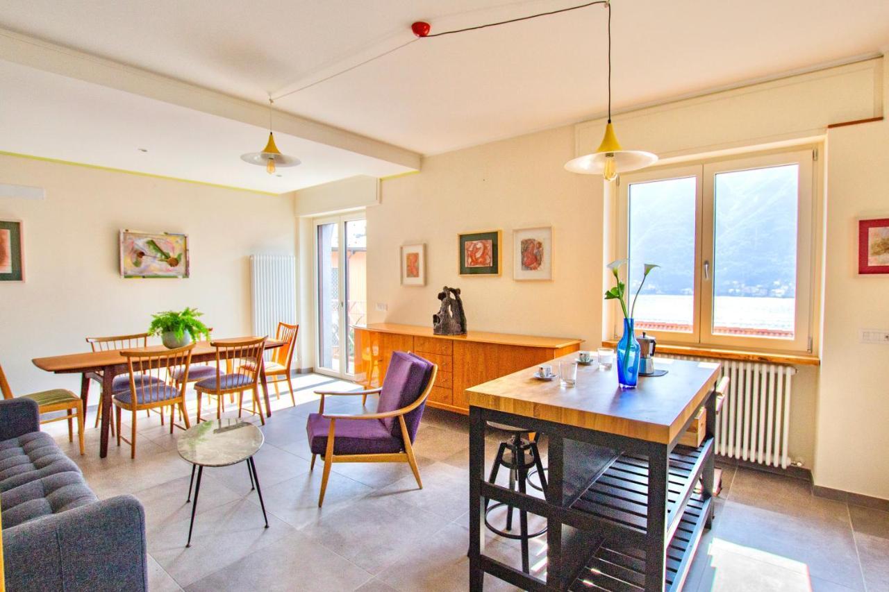 Apartamento Il Punto Rosso Nesso Exterior foto