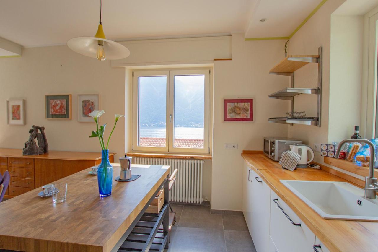 Apartamento Il Punto Rosso Nesso Exterior foto